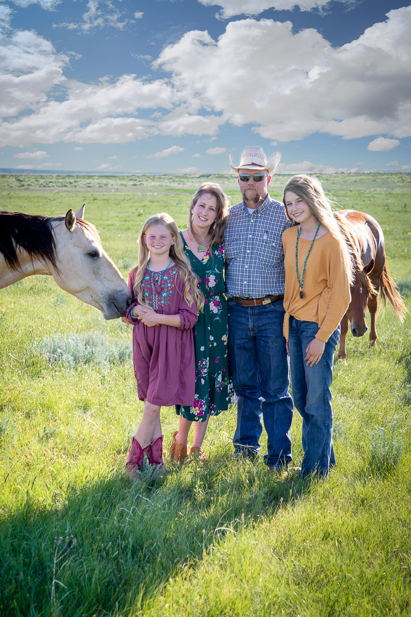 Texas Panhandle Ranch Family